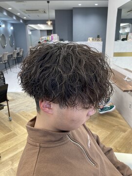 アレス バイ シカ 神戸三宮元町店(ALLES by Cica) 無造作波巻きパーマ