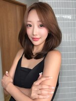 ボタン ハカタ(VOTAN hakata) ◎ 暗めカラー/前髪/顔まわりカット/ブラウンベージュ/博多 ◎