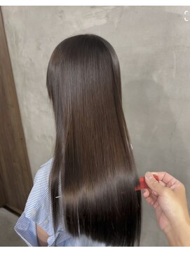 カレント 蕨(THE CURRENT) 【current】蕨　　艶ブルー×艶トリートメント