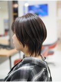 大人女性にも似合う前下がりショートウルフ/30代/40代/醍醐/伏見
