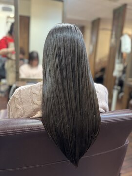 乾かすだけでまとまる｜柔らか質感ストレート