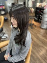 リッツファミリーズ ニコ本原店(RIT FAMILY Z)&nbsp;ツヤ感たっぷりのナチュラルロング