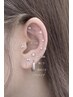 【耳つぼジュエリー】シンプルデザイン 両耳~10粒