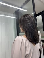 ヘアースマイルクー(HAIR SMILE COEUR)&nbsp;【COEUR/YUI】馴染ませ ハイライト グレー ♪