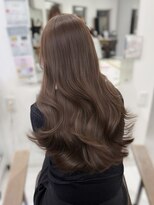 ハピネス 梅田茶屋町店(HAPPINESS)&nbsp;韓国風/レイヤーカット/顔周り/顔まわり/髪質改善/ベージュ