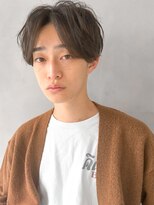 アグノス 青山(Agnos)&nbsp;フェザーショート束感大人フェザーパーマサーフカールモテ髪