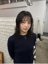 ブラウンズ(BROWNS)&nbsp;コテ巻き風パーマ