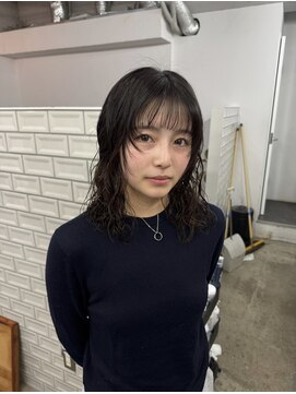 ブラウンズ(BROWNS) コテ巻き風パーマ