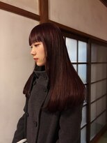 ノフ(knof)&nbsp;ブリーチなしカラーで暖色に〇