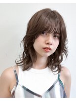 パークバイアンアミ(PARC by Un ami) ミディアムパーマ/ニュアンスパーマ/デジパ/お洒落パーマ