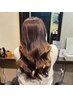 【美シルエット】カット+カラー+髪質保護オラプレックスTR （veena付）￥16280