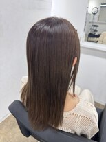 ミヨン 京都烏丸店(miyon) 【miyon】韓国レイヤーカット×暗髪カラー×髪質改善