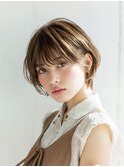 大人ショートボブ 20代30代40代ヘア 小顔 大阪クビレ茨木