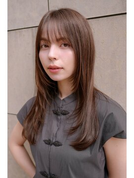 レ セゾン(Les Saisons) ロングレイヤー韓国風カットレイヤーカット30代40代