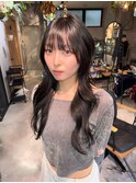 ハッシュカット　レイヤーカット　ウルフカット
