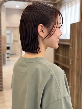 マテリア ヘアー デザイン(materia hair design) 【25.切りっぱなしショート・切りっぱなしボブ・前髪カット】