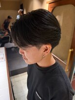 ウォルト(walt)&nbsp;栄 メンズ 王道センターパート ツヤ髪ショート
