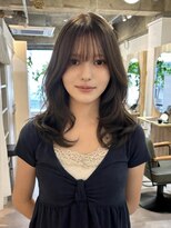 リト 四条 烏丸(riTo) オリーブグレージュ透明感ワンカールレイヤー髪質改善