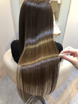 アンド ラ ブランシュ(&.La Blanche) 大宮/髪質改善/ヘッドスパ/艶髪/グレージュ