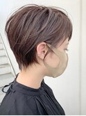 大人可愛い30代小顔丸みショート【Ruufus恵比寿・渋谷】3157a