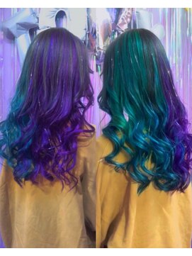 ヘアサロン トミー(Hair salon TOMMY) ハイインナーツートンカラー