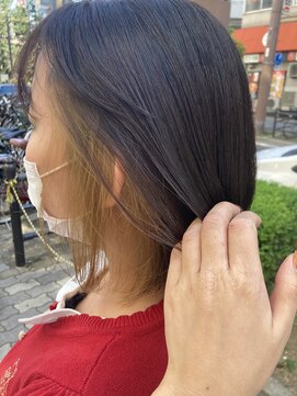 リー 京橋(Lee) 【Lee京橋】ボブ×イヤリングカラー