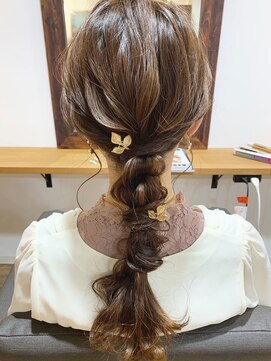 ティダスマイル(tida smile) ヘアアレンジお客様スタイル