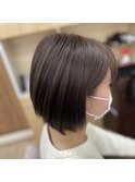 耳かけショート ラベンダーアッシュ