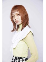 ノエルヘアー(Noel hair) オン眉デザインネオウルフカット