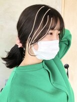 ユニカ(UNIKA) オリーブグレージュ×韓国風顔周りヘア
