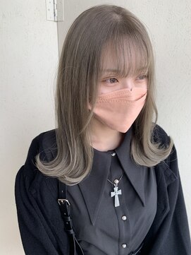 セピアージュ アン(hair beauty clinic salon Sepiage un) シルバーグレージュ