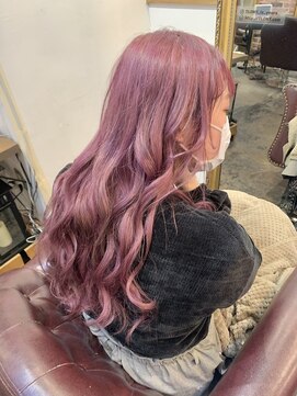 トロニー(TLONY) エクステごとカラー　ピンクカラー　ベージュピンク