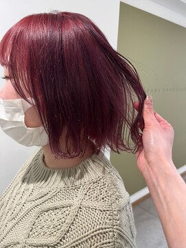 エミィ(emme) 【emme×笹川】レッド×ボブ