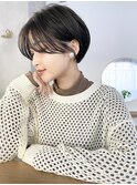 大人可愛い20代30代40代50代小顔ショートボブ丸みショートくびれ