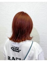 ユイット 本八幡店(Uit)&nbsp;オレンジレッドカラー♪