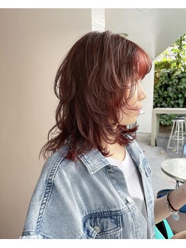 ナループロアボタン(Nalu pu loa BOTAN) ボブパーマ/黒髪パーマ/切りっぱなしボブ/ショートボブ