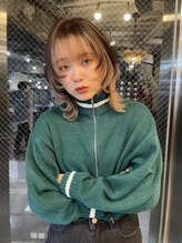 レイヤーカット×ウルフ*[渋谷駅/顔周りカット/前髪カット]