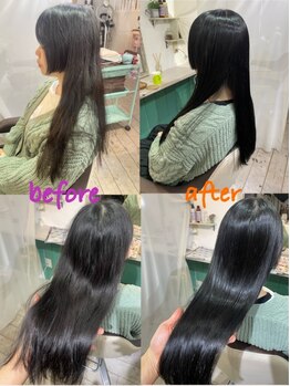 《Gift hair design》のお客様は80%がくせ毛！今までにない仕上がりの良さにリピートするファン多数☆