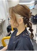 【かじ】ヘアアレンジ/ lafit 下大利@kaji_de_experiences