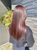 アテ(ate) 20代30代40代大人可愛いハイライトチェリーレッド