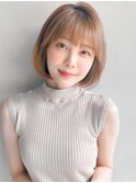 前髪ナチュラルカールうる艶髪ワンカール艶感エアリーカール