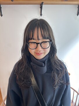 ガーランド (Garland) ☆ロングパーマくるくるパーマレイヤーカット顔まわりカット