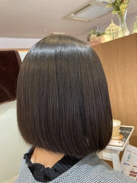 エル バイ ファースト(L by first) 【L by first】内巻き縮毛矯正