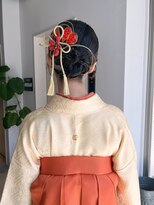 クリアオブヘアー リット(CLEAR of hair LiT)&nbsp;卒業式ヘアセット