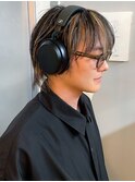 【ステップボーンカット】メンズマッシュレイヤー