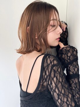 ゴカン バイ ジル ブラン 名古屋(Gokan by JIL BLAN) ハイライトバレイヤージュダブルカラーショートカット30代40代