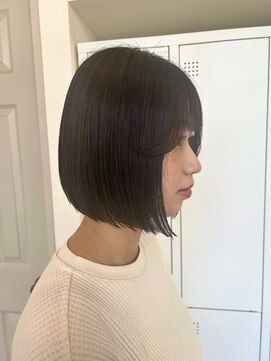 プリンプ トータルビューティ(PRIMP.total beauty) コンパクトボブヘア　ラテブラウン