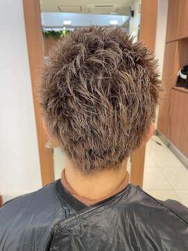 イメージア 町田店(IMAGE A) ハイトーンスパイキーショート@10代@20代@30代