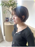 ★丸み小顔ショート