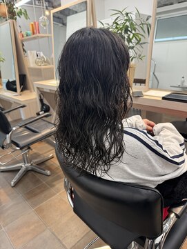 サロンドジョー(salon de joe) ウェーブパーマ/おしゃれ感up